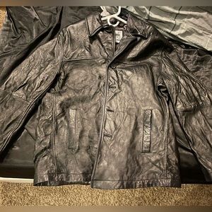 Men’s pelle studio leather jacket